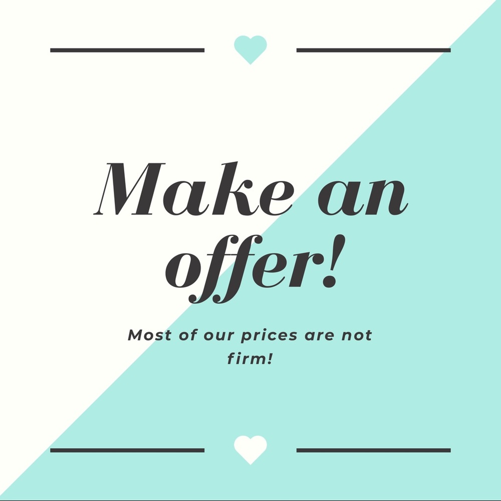We Consider Offers!